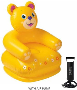 USTAR (USA*BN9) PREMIUM QULAITY FOR YOURS KIDS STARS ,AGE 0-5YEARS PRIMIUM WORLD FAMUS TEDDY ANIMAL SHAPE INFLATABLE AIR CHAIR(HAWA WALI KURSI) WITH THREE VALVE HEAVY DUTY MANUAL AIR PUMP.BEST SELLER ,PEOPLE CHOICE GIFT FOR KIDS AGE 0- 5 YEARS KIDS AND BABY TEDDY ANIMAL CHAIR, COMFIRTABLE AND ENJOYBLE ,LIKES AND LOVED BY YOURS KIDS AND BABIES. BEST GIFT FOR YOUR GROWING KIDS. Inflatable Sofa/ Chair, Inflatable Toy Pump