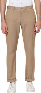 Blackberrys Skinny Fit Men Khaki Trousers