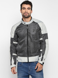 रॉयल एनफील्ड Streetwind V2 Grey राइडिंग प्रोटेक्टिव जैकेट