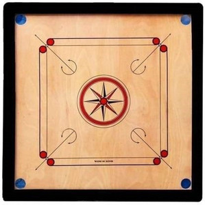JLG Kikar-babul tree medium size carrom board Carrom Board Game - Kikar ...