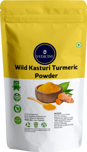 VEDICINE Oragnic Wild Amba Haldi Kasturi Turmeric Powder For Face Pack