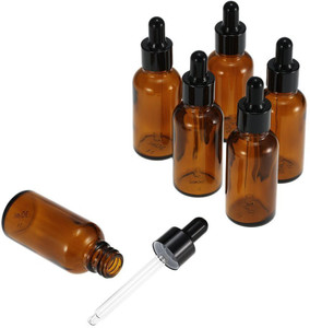 2 Oz Amber Glass Dropper Bottle
