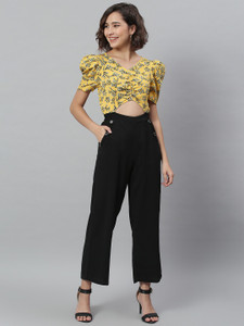 KASSUALLY Floral Print Women Jumpsuit