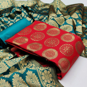 ANAND Jacquard Self Design Salwar Suit Material