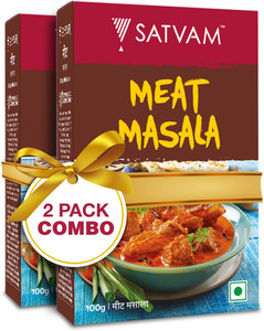 Satvam Meat Masala (Pack of 2) | (2 * 100 Grams)