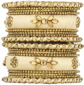 PEORA Brass Gold-plated Bangle Set