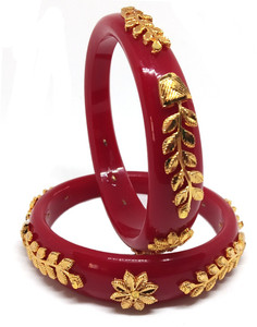 TANVI J Plastic Gold-plated Bracelet Set