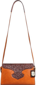 HIDESIGN Women Orange Sling Bag