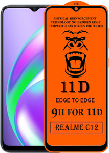 Xester Edge To Edge Tempered Glass for Realme C12