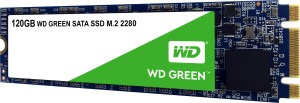 WD M.2 Green 120 GB Laptop, Desktop, All in One PC's Internal Solid State Drive (SSD) (WDS120G2G0B)