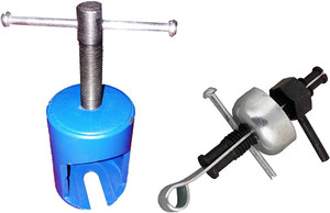 गिज़्मो Heavy Bearing Fan Puller (Type 6201-6202) With 2 Legs Bearing Gear Puller लीवर टूल