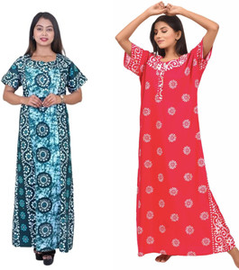 jaipzz apparels Women Nighty Set