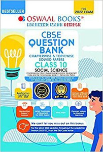 Oswaal CBSE Question Bank Class 10 Social Science Book Chapterwise ...