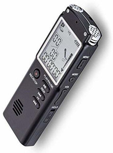 SIOVS Digital Voice Recorder With screen 8GB Rechargeable Voice Recorder| in Built Microphone Mic || High Definition HD Dictaphone | Digital Audio Recorder MP3 Player Recording Pen-CZ97 8 GB Voice Recorder