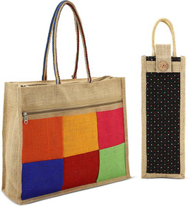 asian Men & Women Black Tote