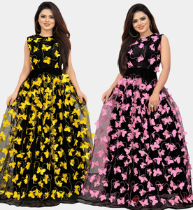 DECOFIN Flared/A-line Gown