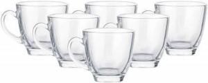 Namaste Kitchen Pack of 6 Bone China best tea and coffee cups for your home