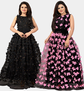 DECOFIN Flared/A-line Gown