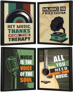 IMGMC Framed Music Posters 34x27cm - Image 6
