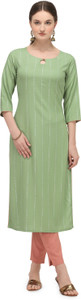 FIORRA Women Printed Straight Kurta