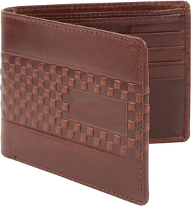 Leder Street Men Evening/Party, Trendy Brown Genuine Leather Wallet