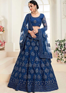 RUKHA FAB Embroidered Semi Stitched Lehenga Choli