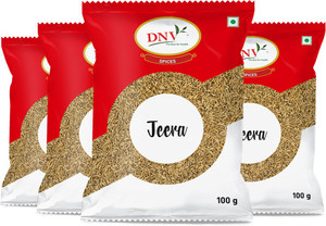 DNV Whole Jeera Cumin Seeds 100gm, Pack of 4