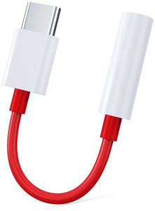 ankSONline Red Type C to 3.5mm Audio Jack Adapter Phone Converter