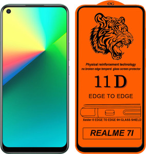 Xester Edge To Edge Tempered Glass for REALME 7I