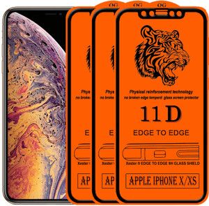 Xester Edge To Edge Tempered Glass for Apple iPhone X