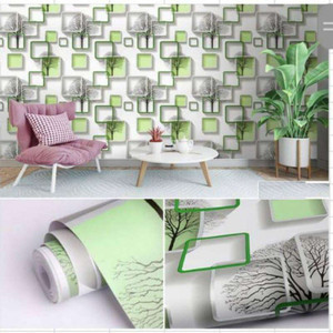 WallBerry Abstract Green Wallpaper