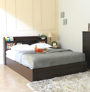 SPACEWOOD Engineered Wood Queen Hydraulic Bed