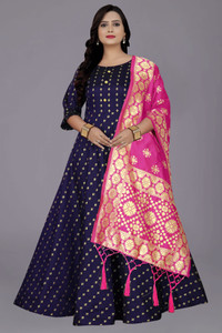 - niklu fashion अनारकली गाउन