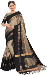 Fab Silk Woven Dharmavaram Cotton Silk Saree