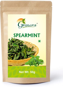 Grenera Spearmint Herbal Tea for PCOD and PCOS | Cure Facial and Acne Due to Hormonal Imbalance Mint Herbal Tea Pouch