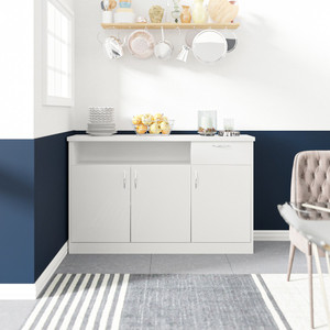 Woodbuzz Kitchen Dining Unit Engineered Wood Kitchen Cabinet
