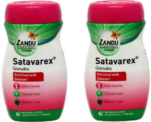 ZANDU Satavarex Granules for pregnent women and increasing breast milk ( pack of 2)