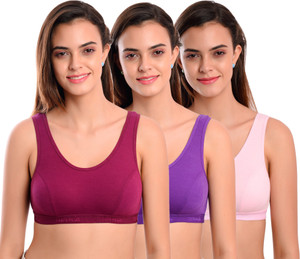 TEENPLUS Women Sports Non Padded Bra