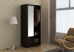 SPACEWOOD Engineered Wood 2 Door Wardrobe