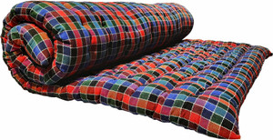Anand Textile 6X6 4 inch Double Cotton Mattress