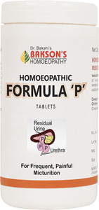 Bakson's Homoeopathy Homoeopathic Formula 'P' Tablets