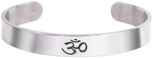 Karishma Kreations Metal, Stainless Steel Silver, Platinum, Gold-plated Kada