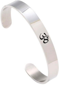 Karishma Kreations Metal, Stainless Steel Silver, Platinum, Gold-plated Kada
