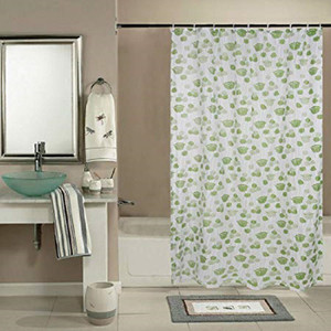 Flipkart SmartBuy 210 cm (7 ft) PVC Semi Transparent Shower Curtain Single Curtain