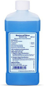 BACTORUB BLUE 500ML Hand Rub Bottle