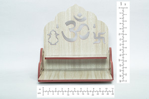 STASTORE Wooden Best Designer antique Home Pooja Ghar Decorative Wall Hanging Temple.Art and Craft Wooden Temple Beautiful Plywood Pooja mandir Room Home Decor Office OR Home Temple Engineered Wood Home Temple