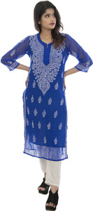 ADR International Women Printed Straight Kurta