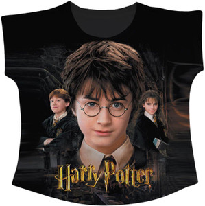 HARRY POTTER Girls Casual Polycotton Top