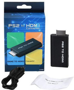BVG PS2 To HDMI Converter Game To HDMI Video Audio Adapter  Gaming Accessory Kit