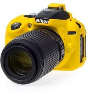 digiclicks Silicone Protection Cover/Case for Nikon D5300 ( Yellow)  Camera Bag